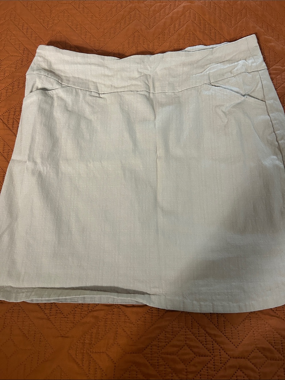 Classic Cream Midi Skirt